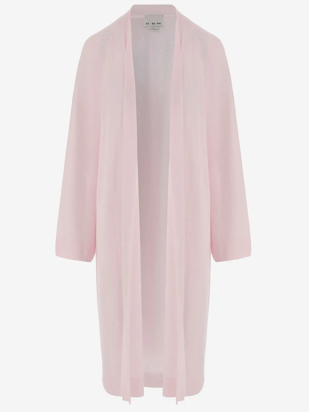 Sa Su Phi Long Open Cashmere And Silk Knit