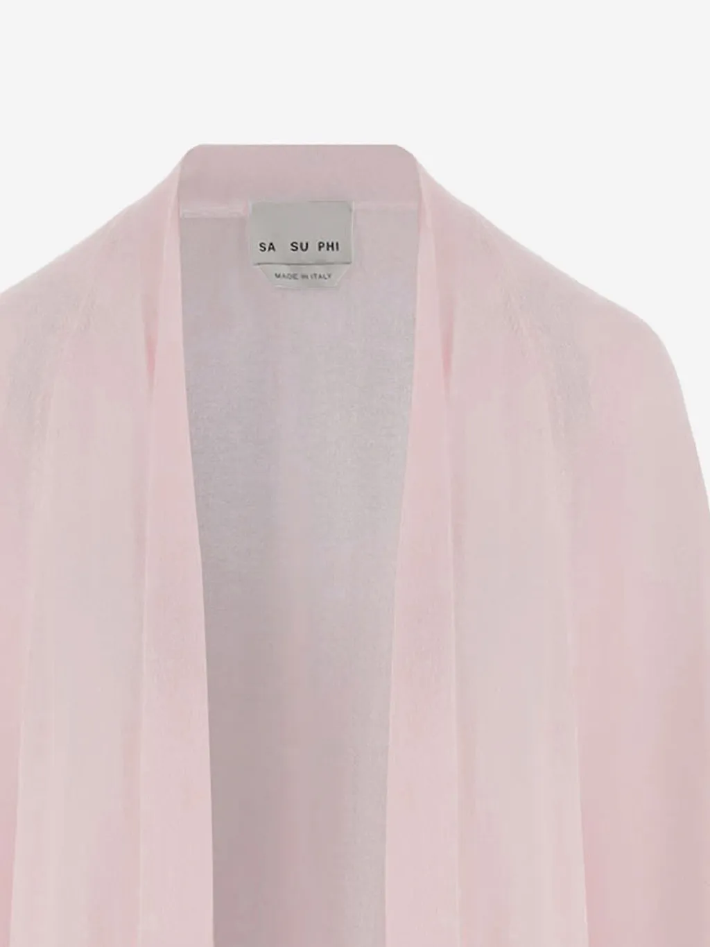 Sa Su Phi Long Open Cashmere And Silk Knit