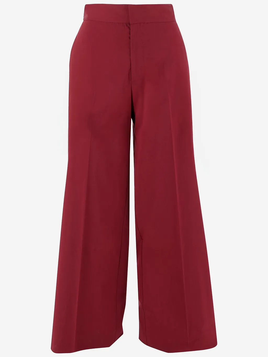 Sa Su Phi Wide Leg Cotton Blend Trousers