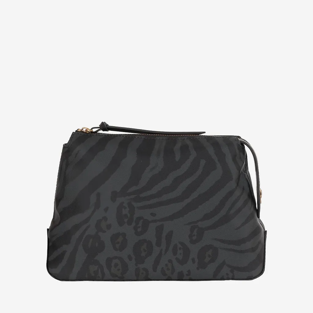 Pinko Toiletry Bag With Animal Print