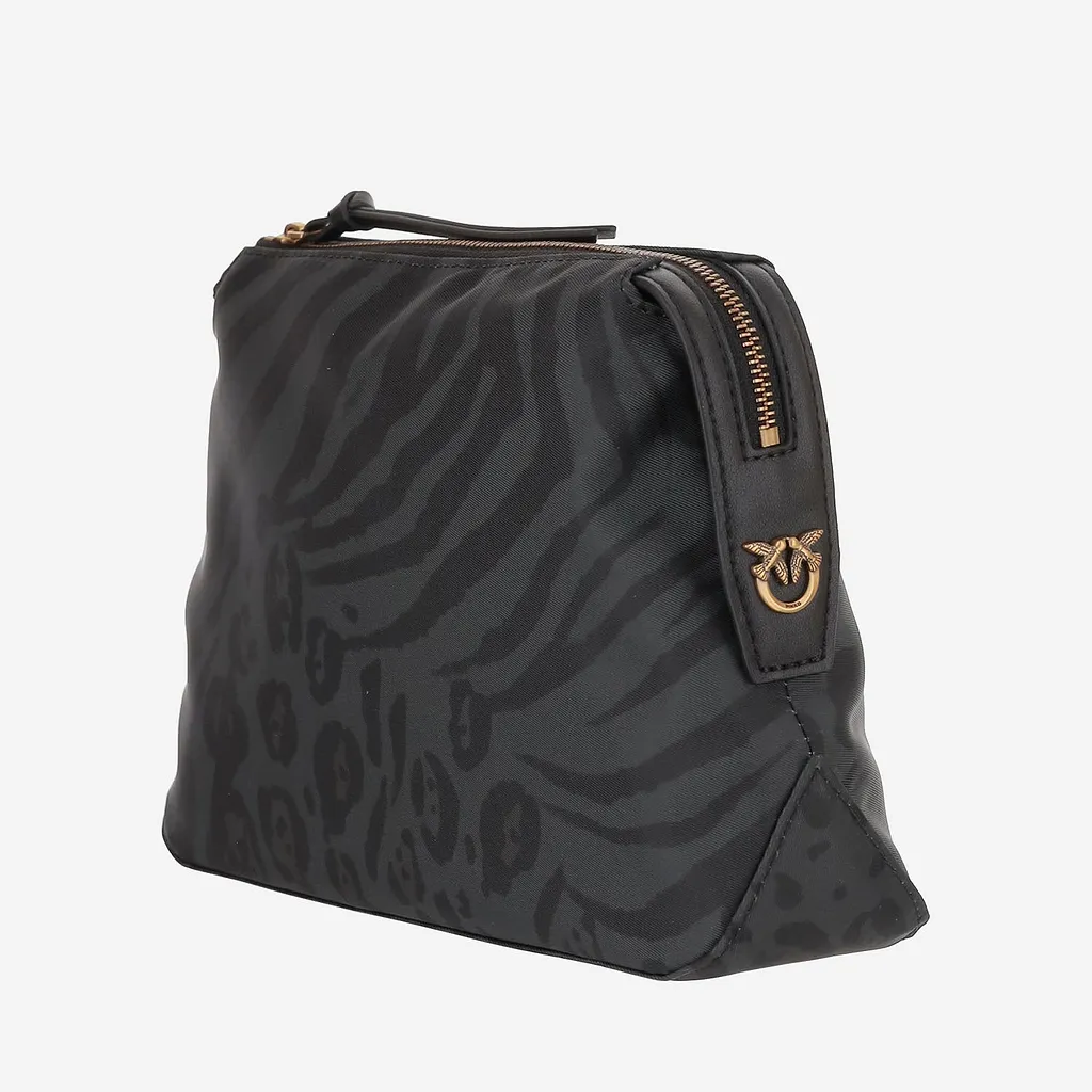 Pinko Toiletry Bag With Animal Print