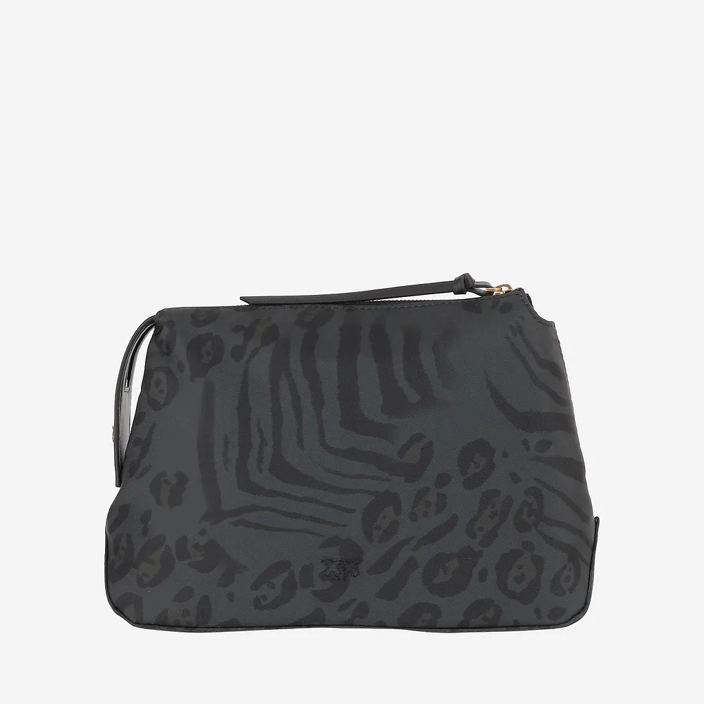 Pinko Toiletry Bag With Animal Print
