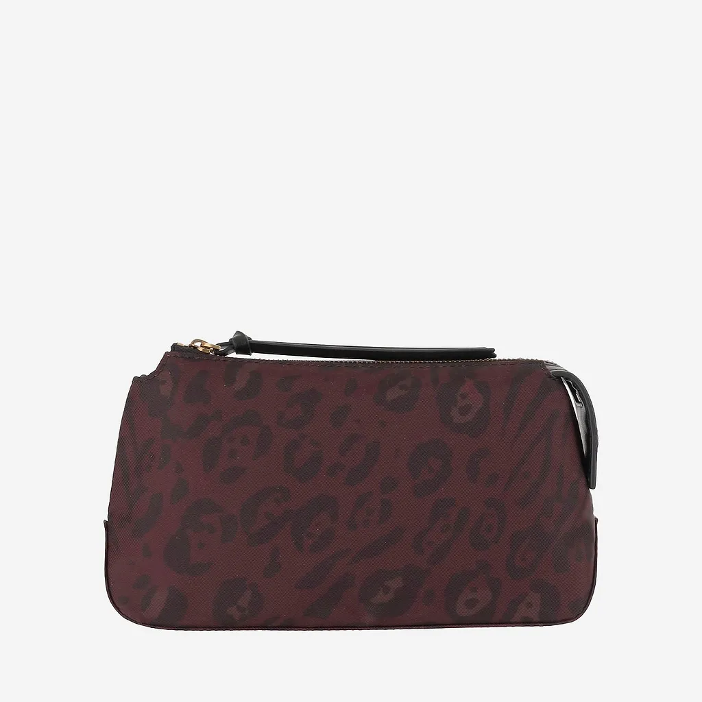 Pinko Toiletry Bag With Animal Print