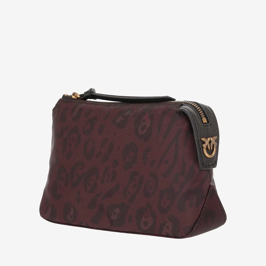 Pinko Toiletry Bag With Animal Print