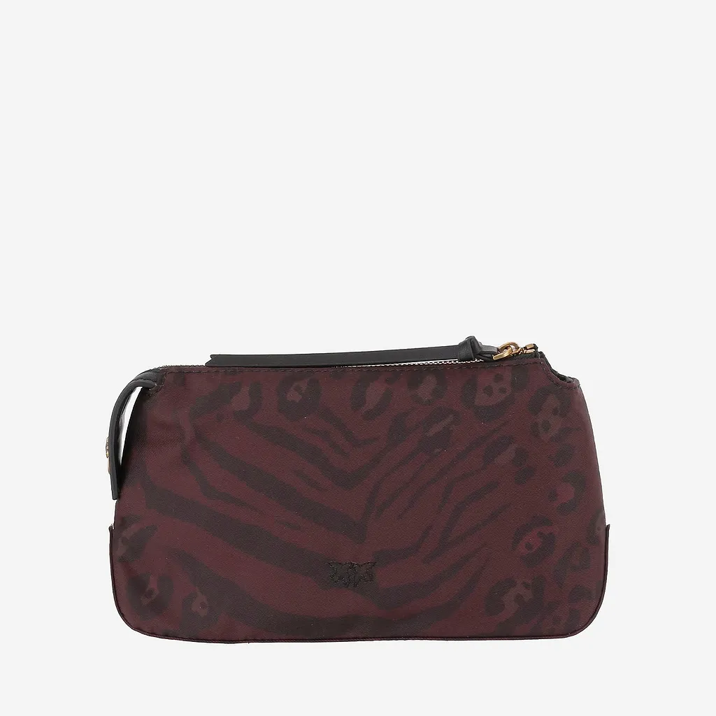 Pinko Toiletry Bag With Animal Print