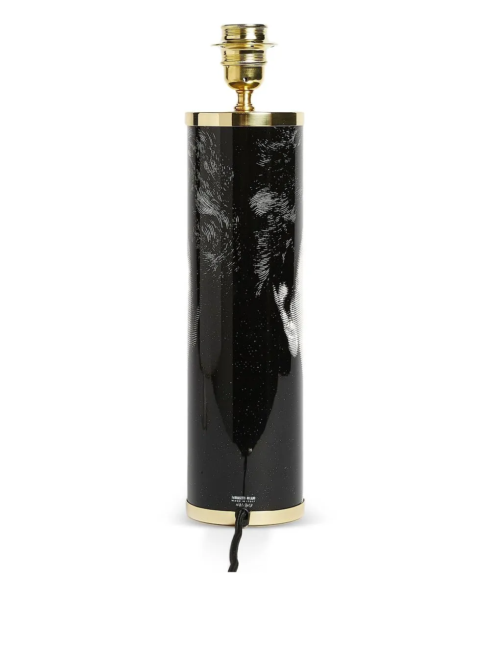 Fornasetti Cylinder Body Face Print Lamp Base