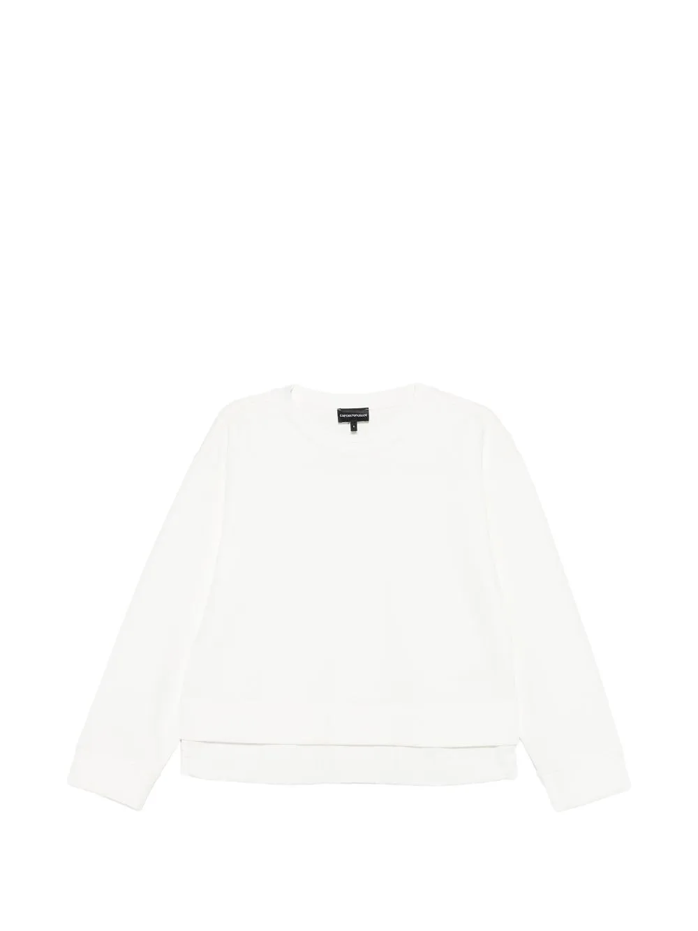 Emporio Armani Capsule Logo Cotton Sweatshirt