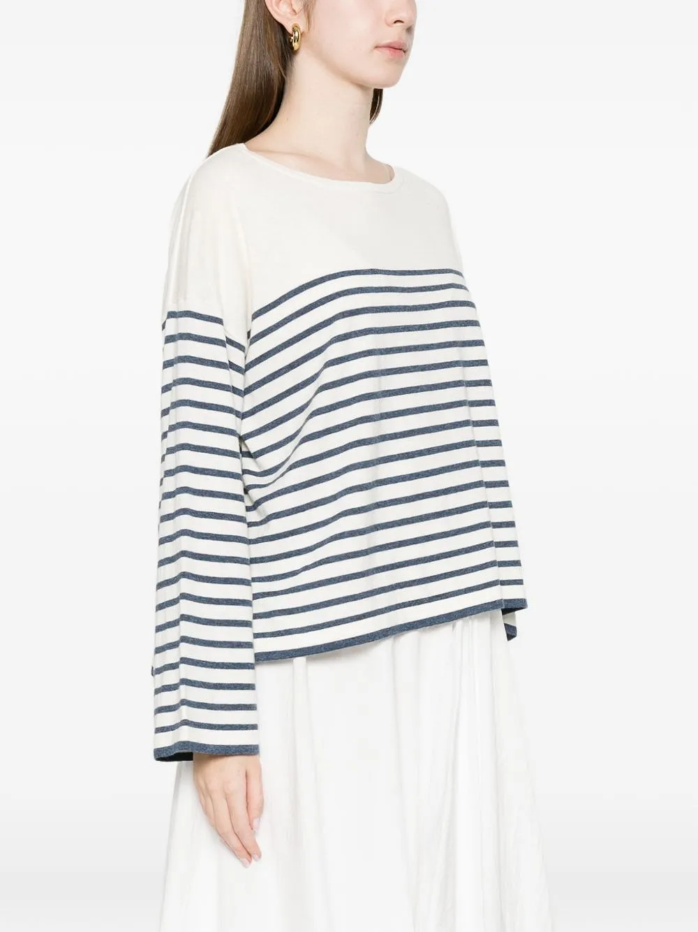 Ct Plage Striped Cotton Sweater