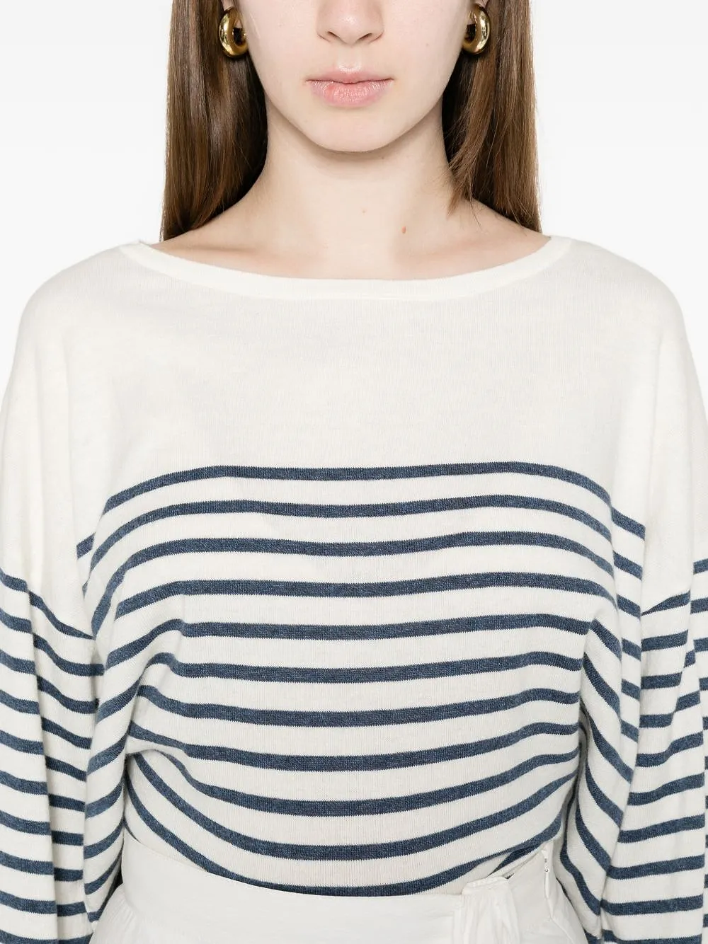 Ct Plage Striped Cotton Sweater