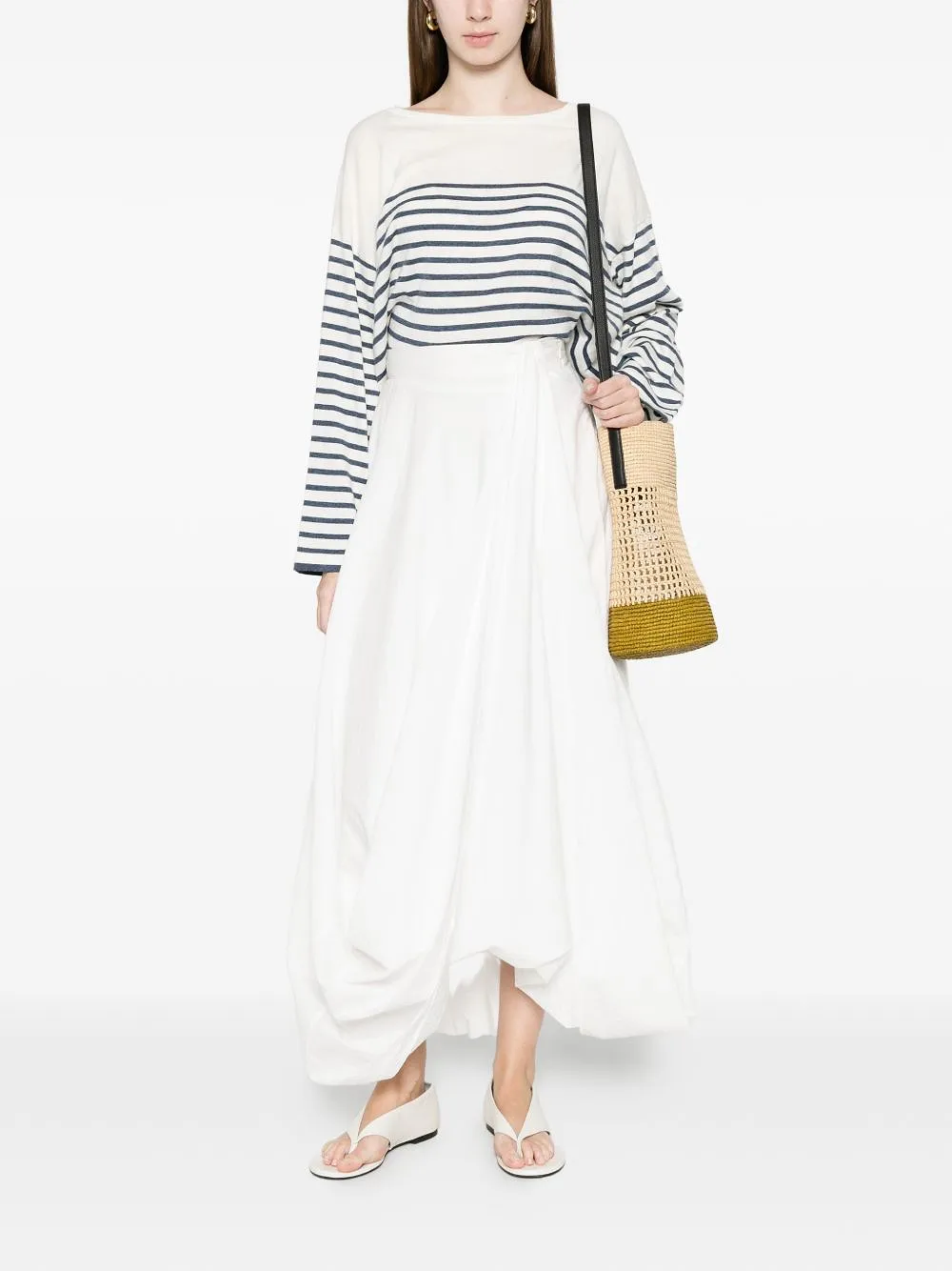 Ct Plage Striped Cotton Sweater