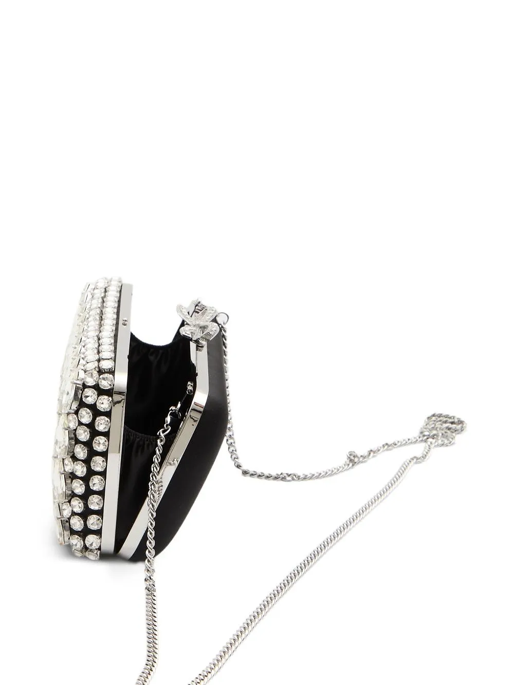 Self Portrait Crystal Embellished Clutch