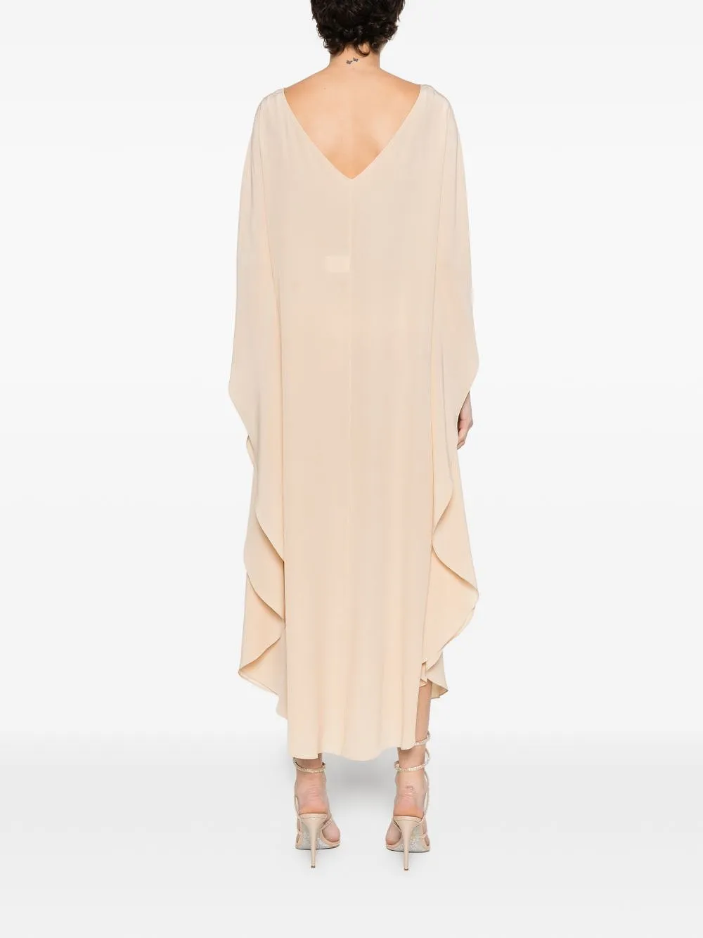 Gianluca Capannolo Silk Midi Dress