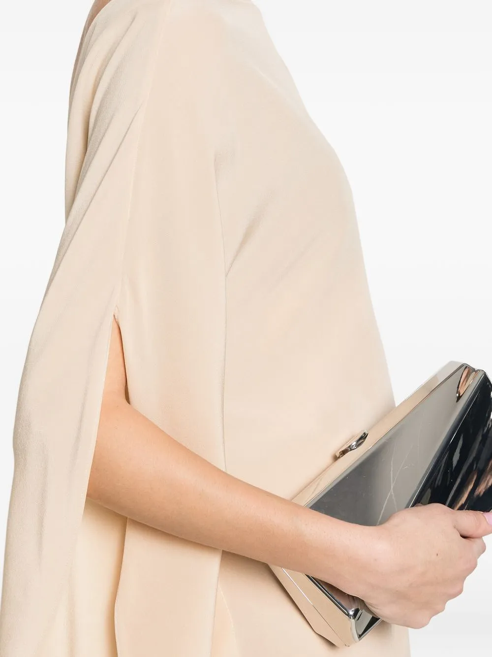 Gianluca Capannolo Silk Midi Dress