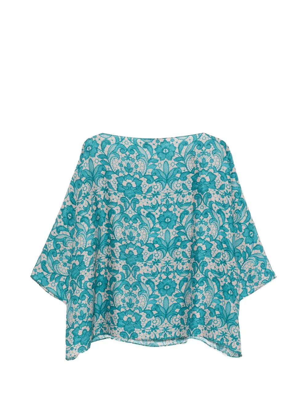 Laura Printed Silk Blouse