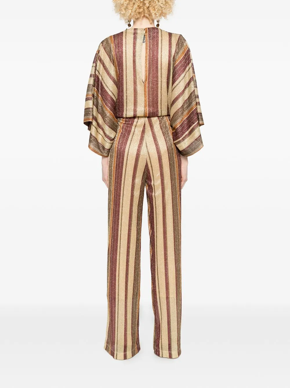 Striped Long Jumpsuit