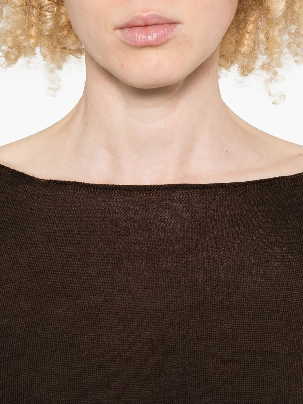 Beyou Cashmere And Cotton Blend Sweater