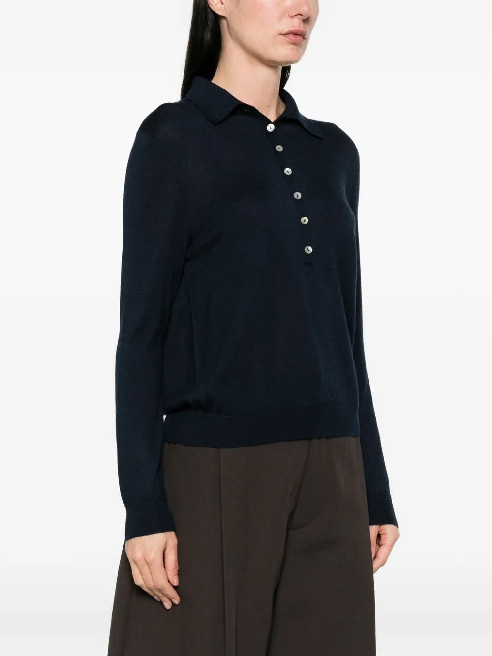 Beyou Long Sleeve Polo Shirt