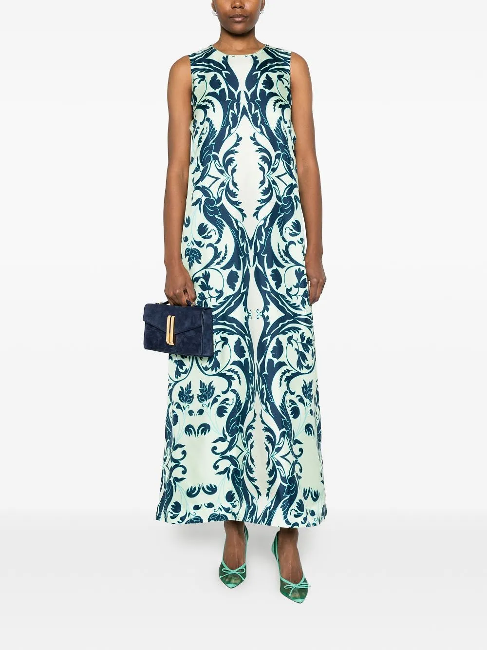 Printed Silk Dress