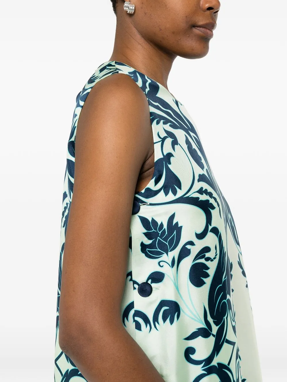 Printed Silk Dress