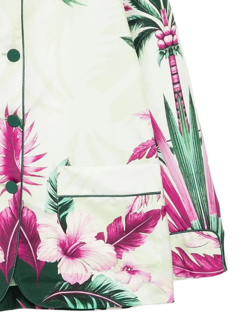 Printed Silk Jacket