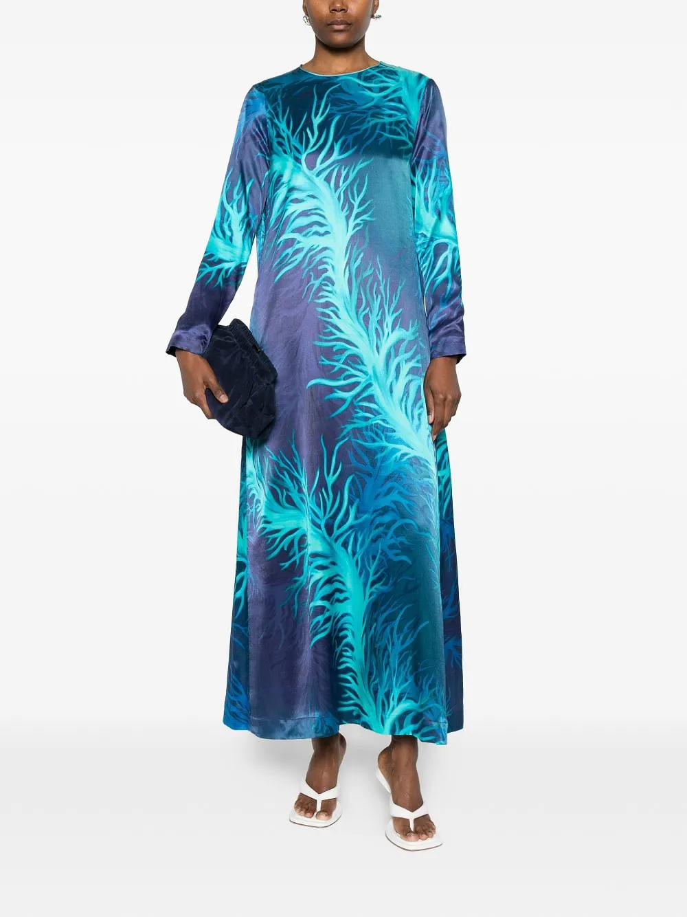 Printed Silk Dress