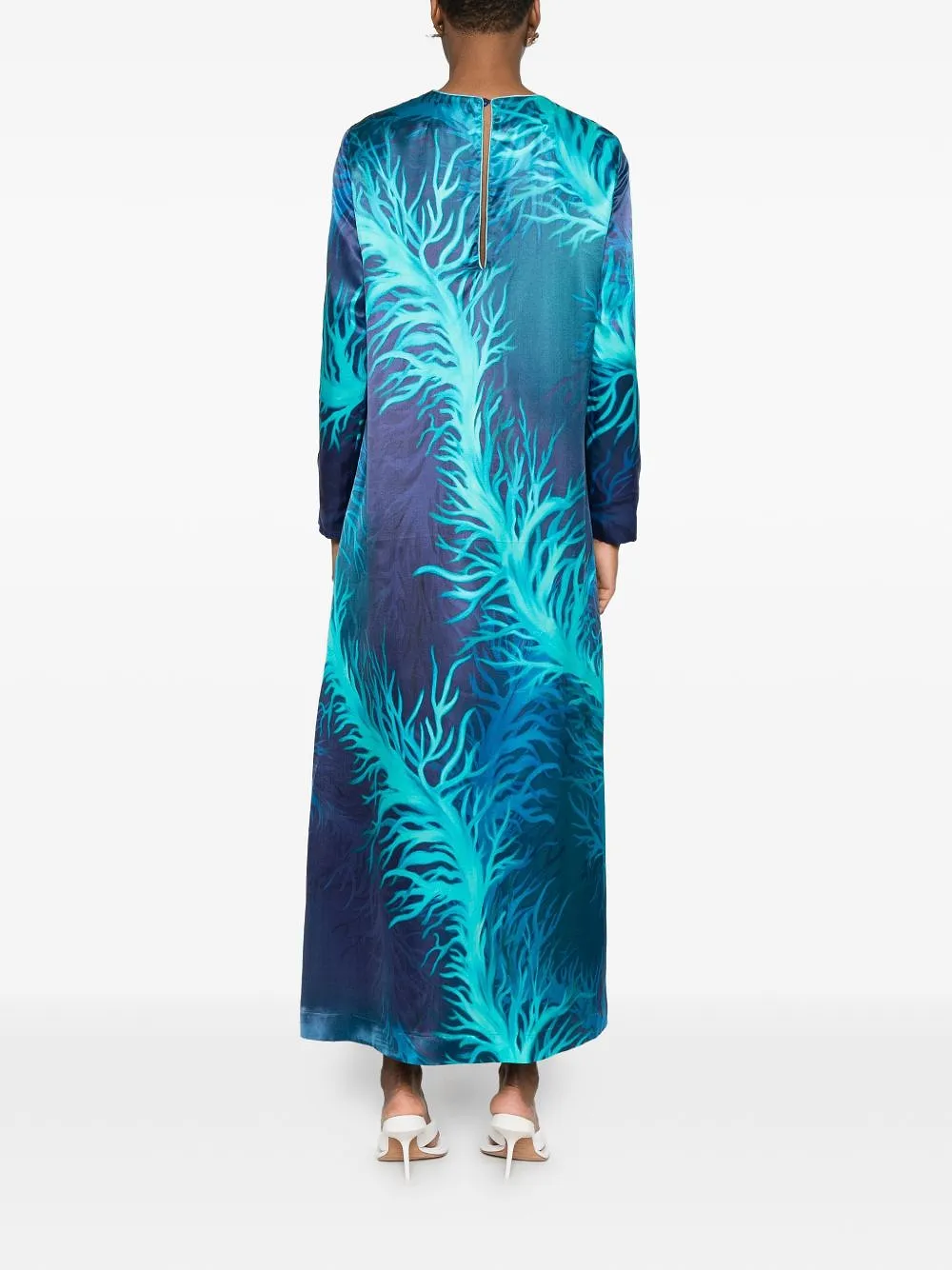 Printed Silk Dress