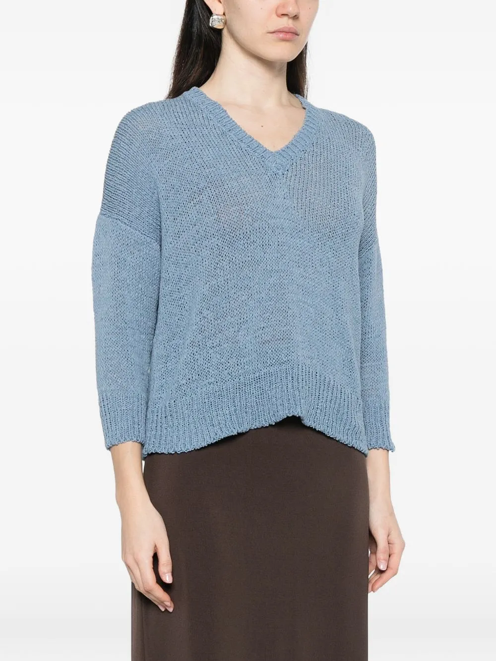 Base Cotton Blend Sweater