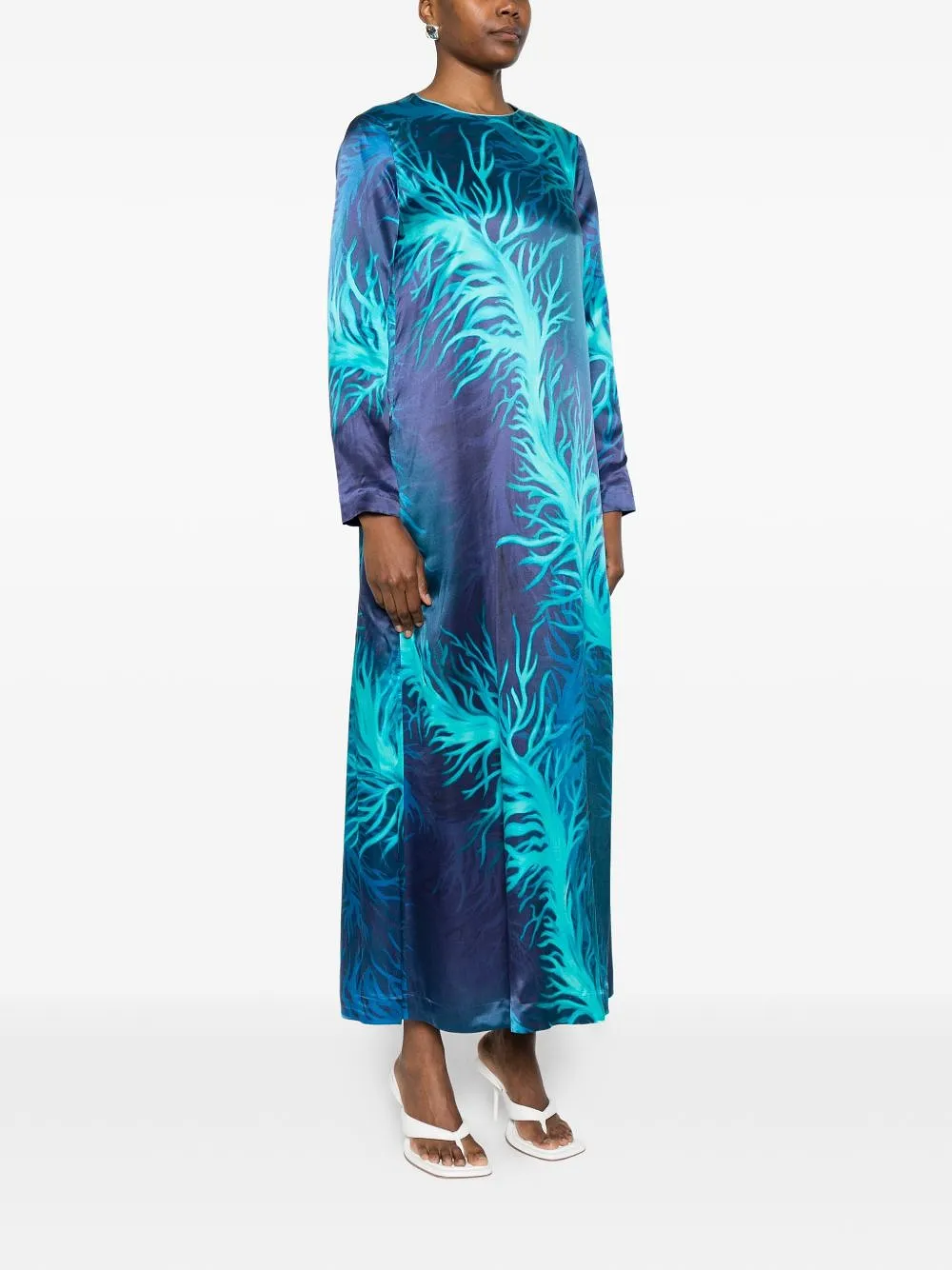 Printed Silk Dress