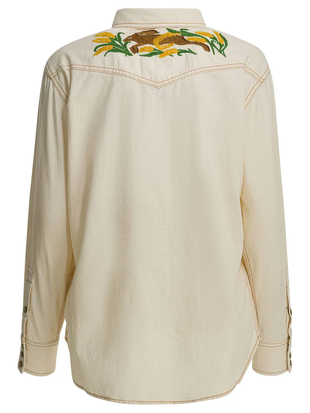 Embroidered Western Casual Shirt