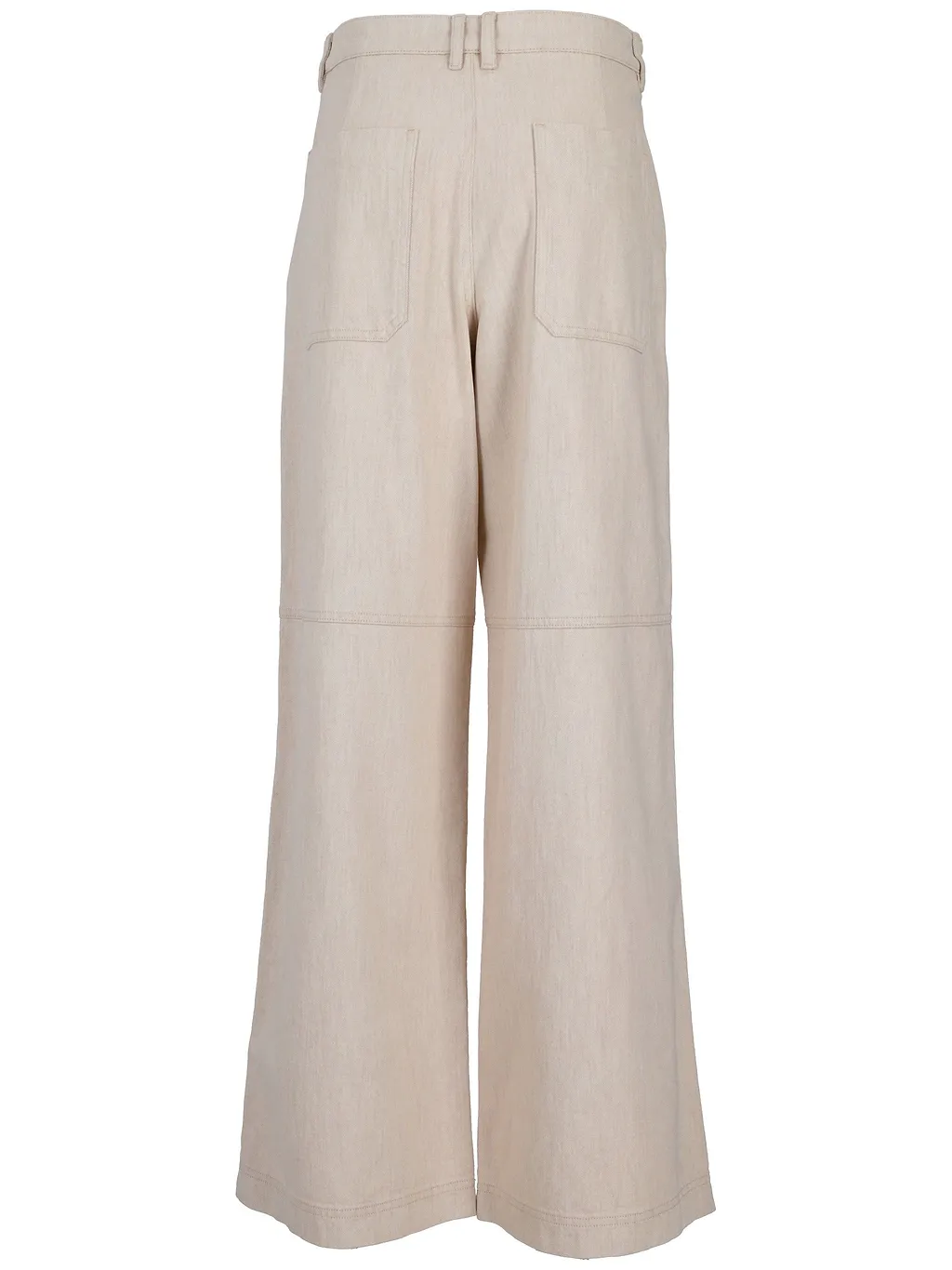 Max Mara S Pantalone Tessuto 100% Cotone