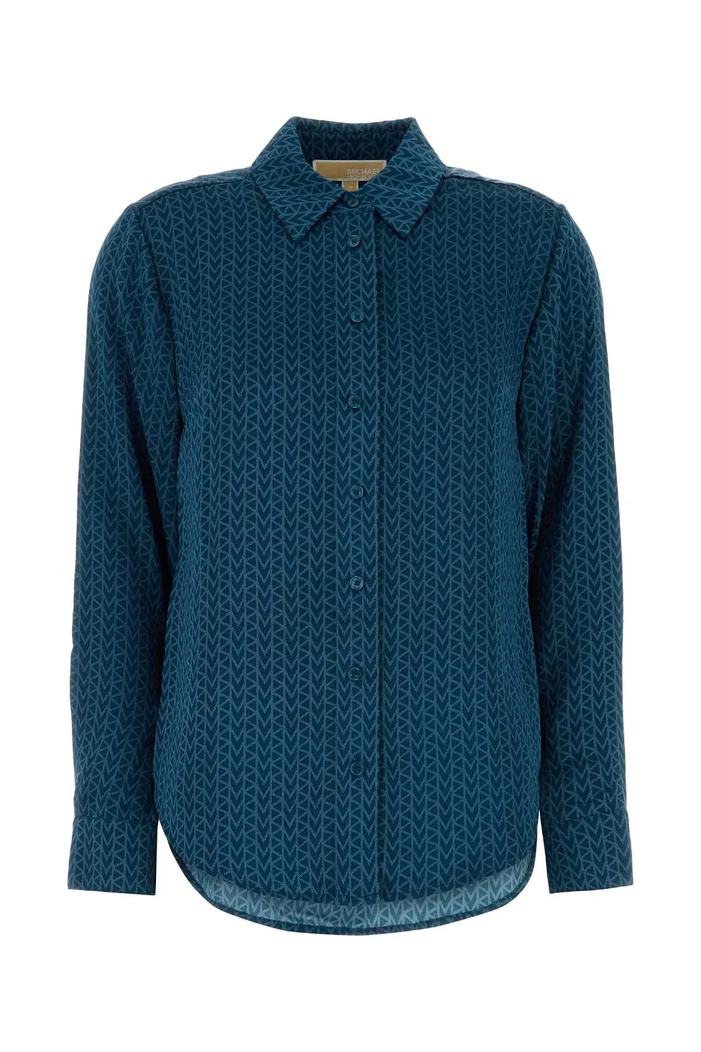 Michael By Michael Kors Printed Satin Shirt