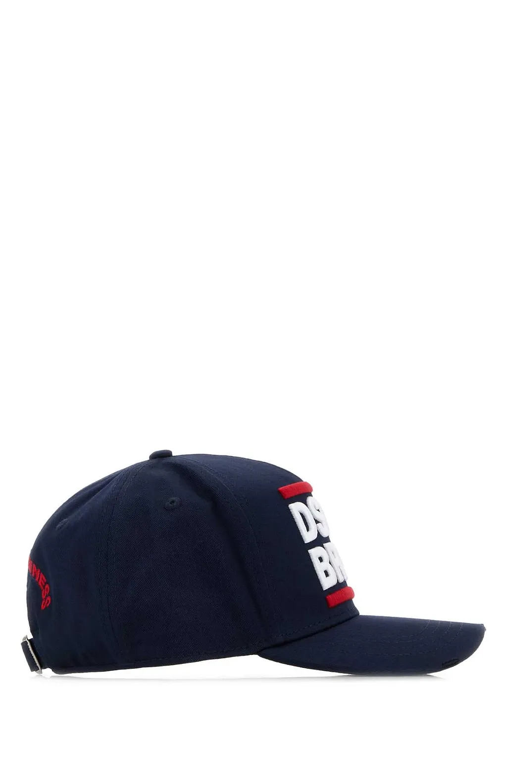 Dsquared Midnight Blue Cotton Baseball Cap