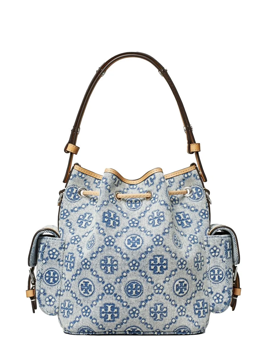 Tory Burch T Monogram Bucket Bag