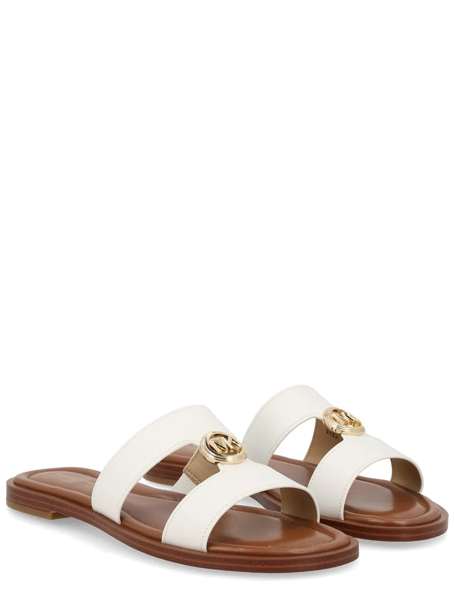 Michael Kors Erin Leather Slides