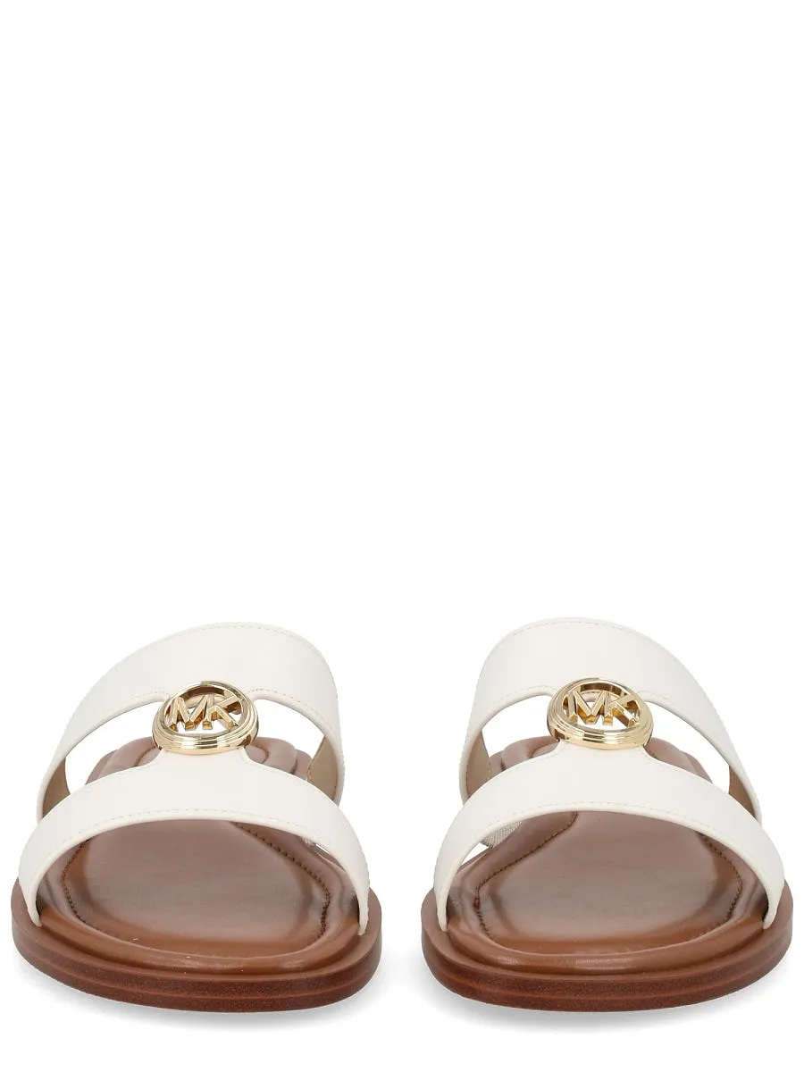 Michael Kors Erin Leather Slides