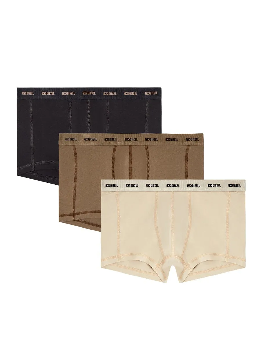 Diesel 3 Pack Boxer Shorts With Logo
