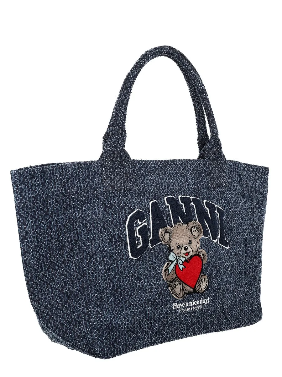 Ganni Medium Bag Trapeze Bear
