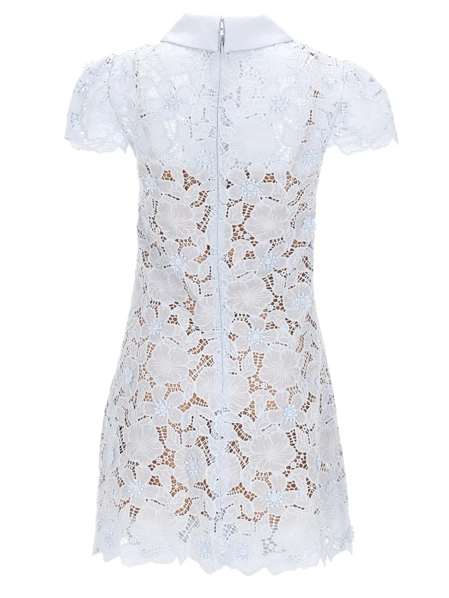Self Portrait Lace Mini Dress