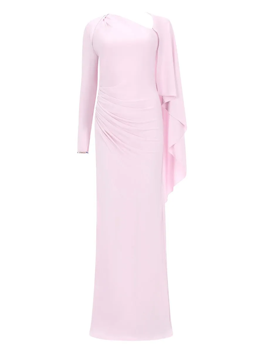 Self Portrait Long Draped Dress