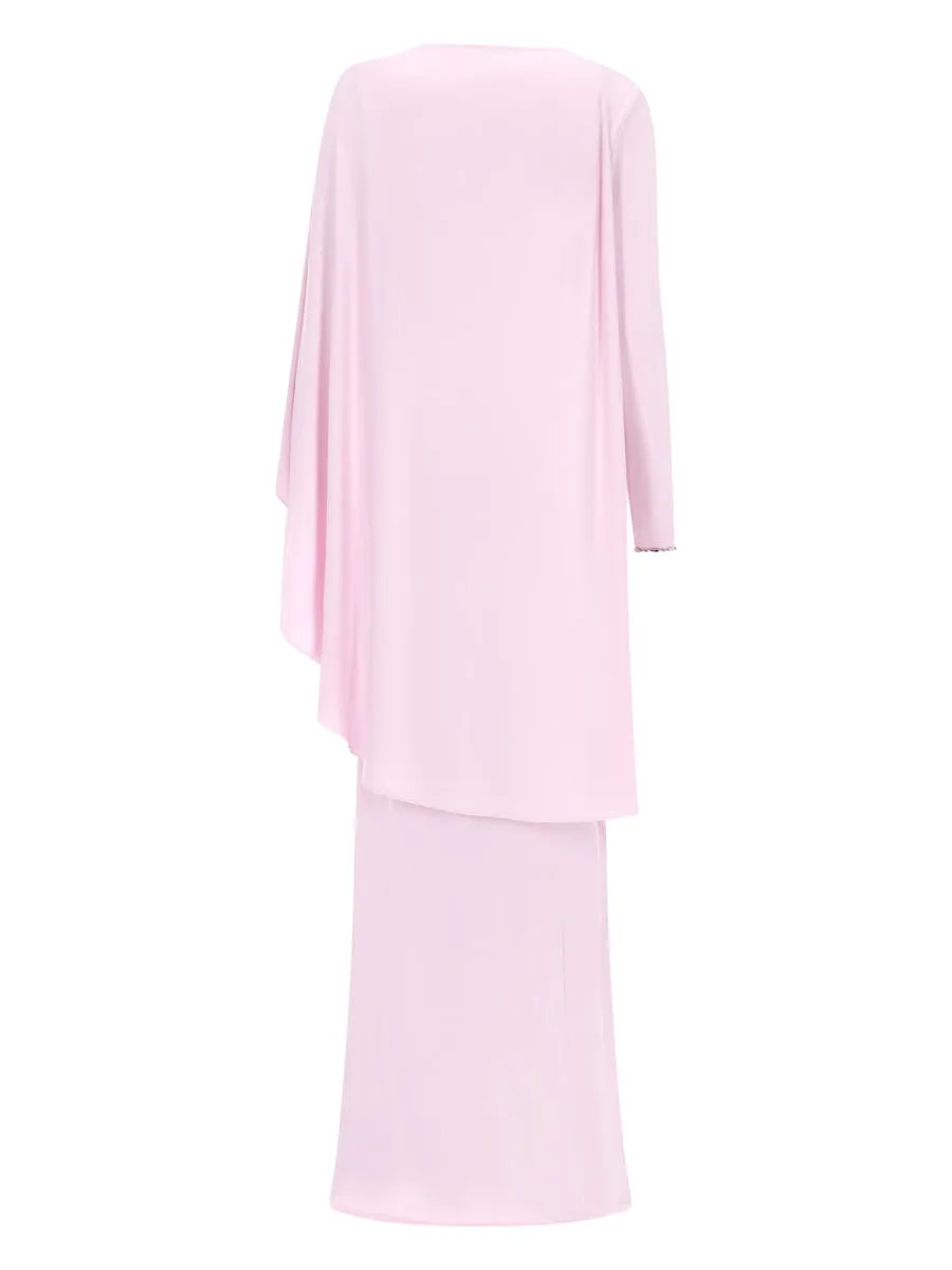 Self Portrait Long Draped Dress