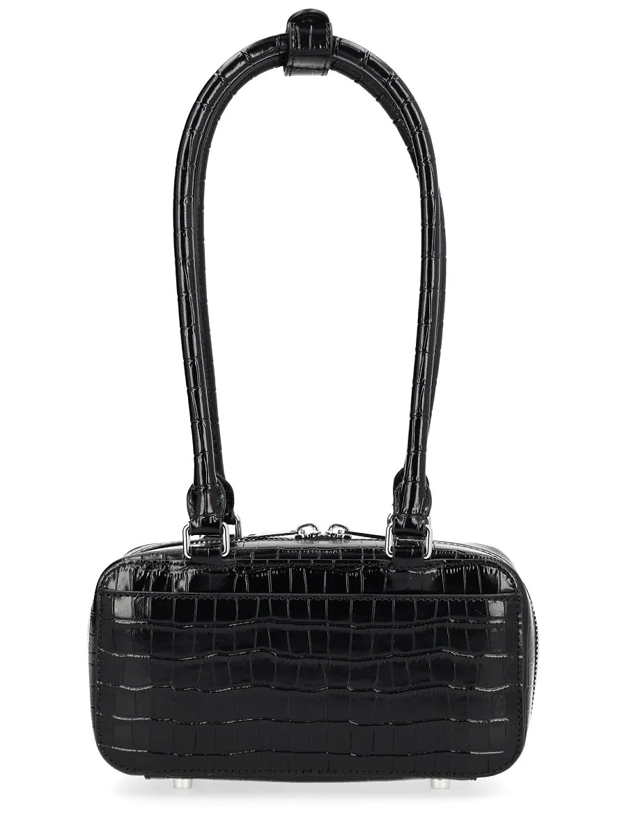 Self Portrait Bag With Crocodile Effect