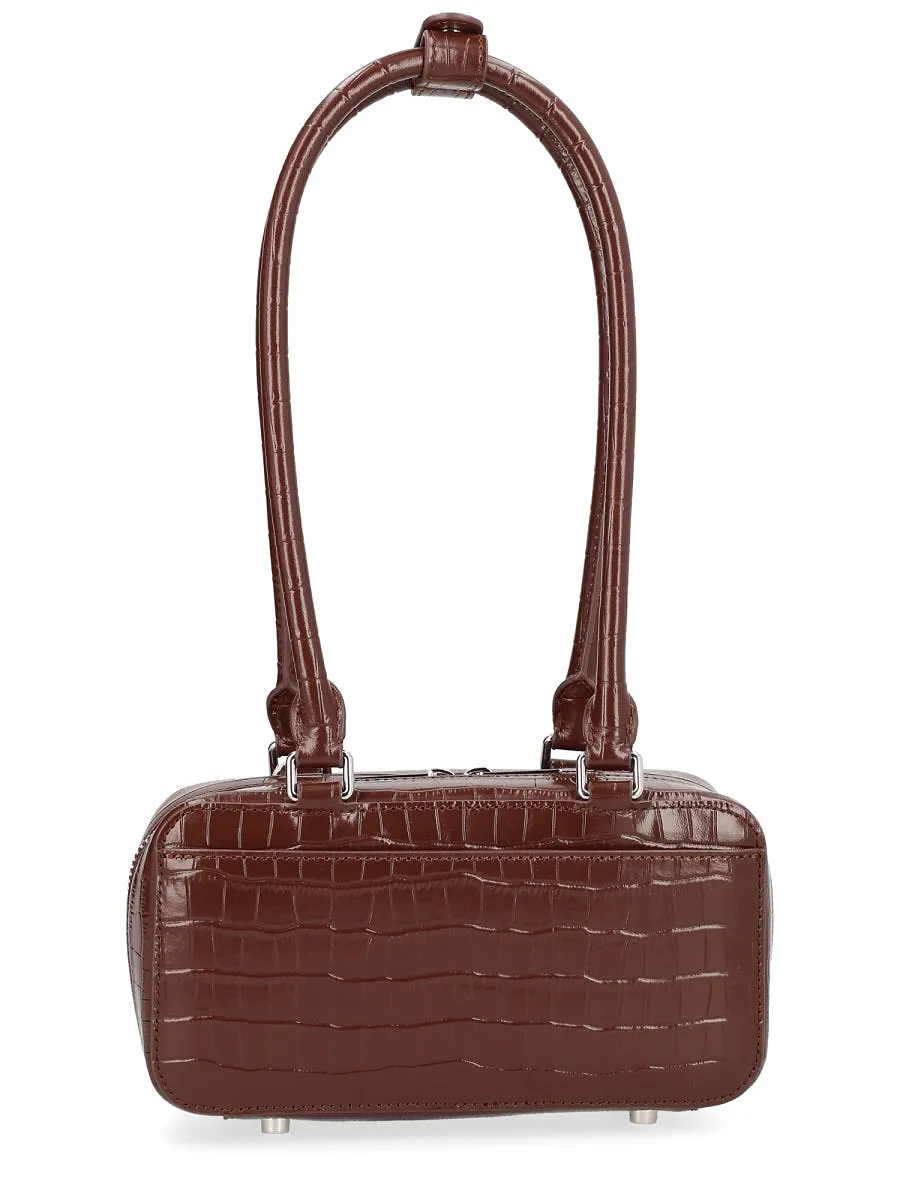 Self Portrait Bag With Crocodile Effect