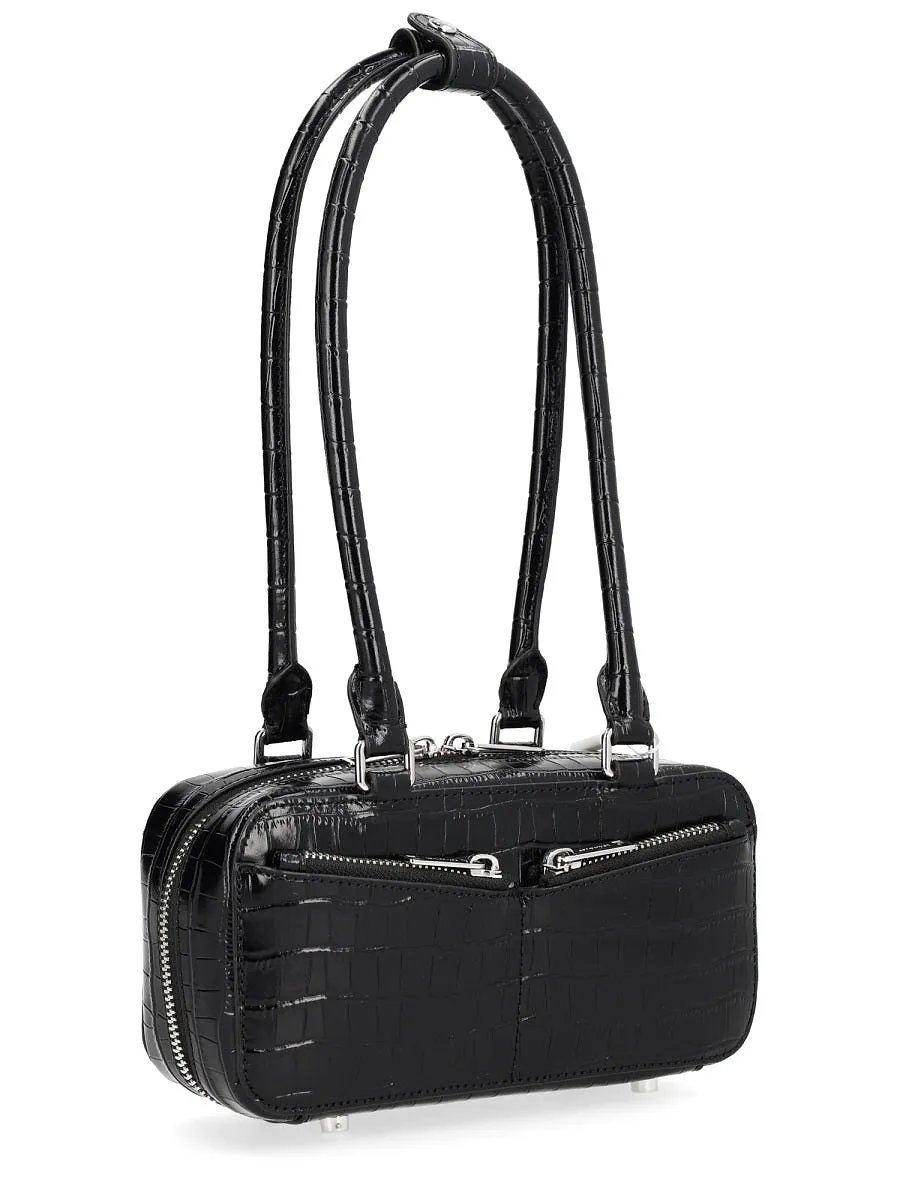 Self Portrait Bag With Crocodile Effect