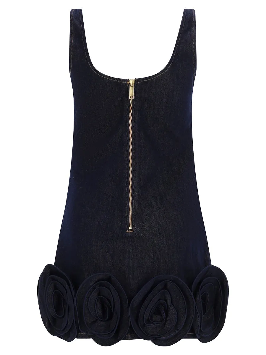 Self Portrait Mini Dress With Floral Details