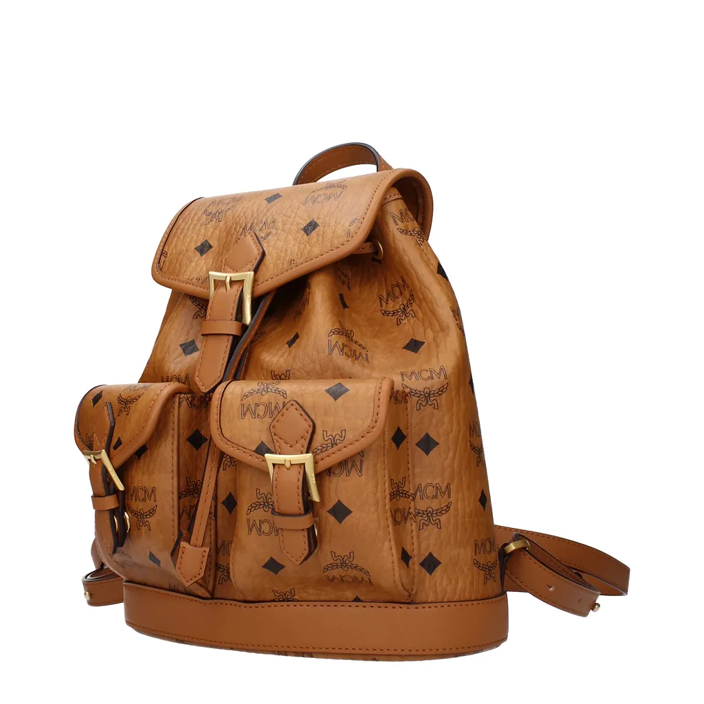 Mcm Arena Backpack Brown/Cognac