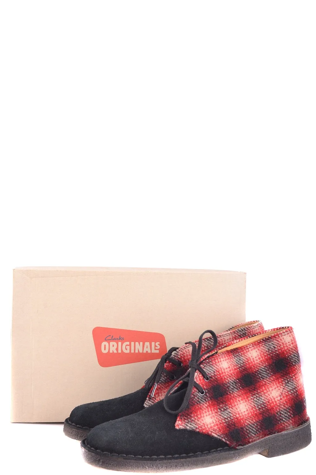 Clarks Booties Red