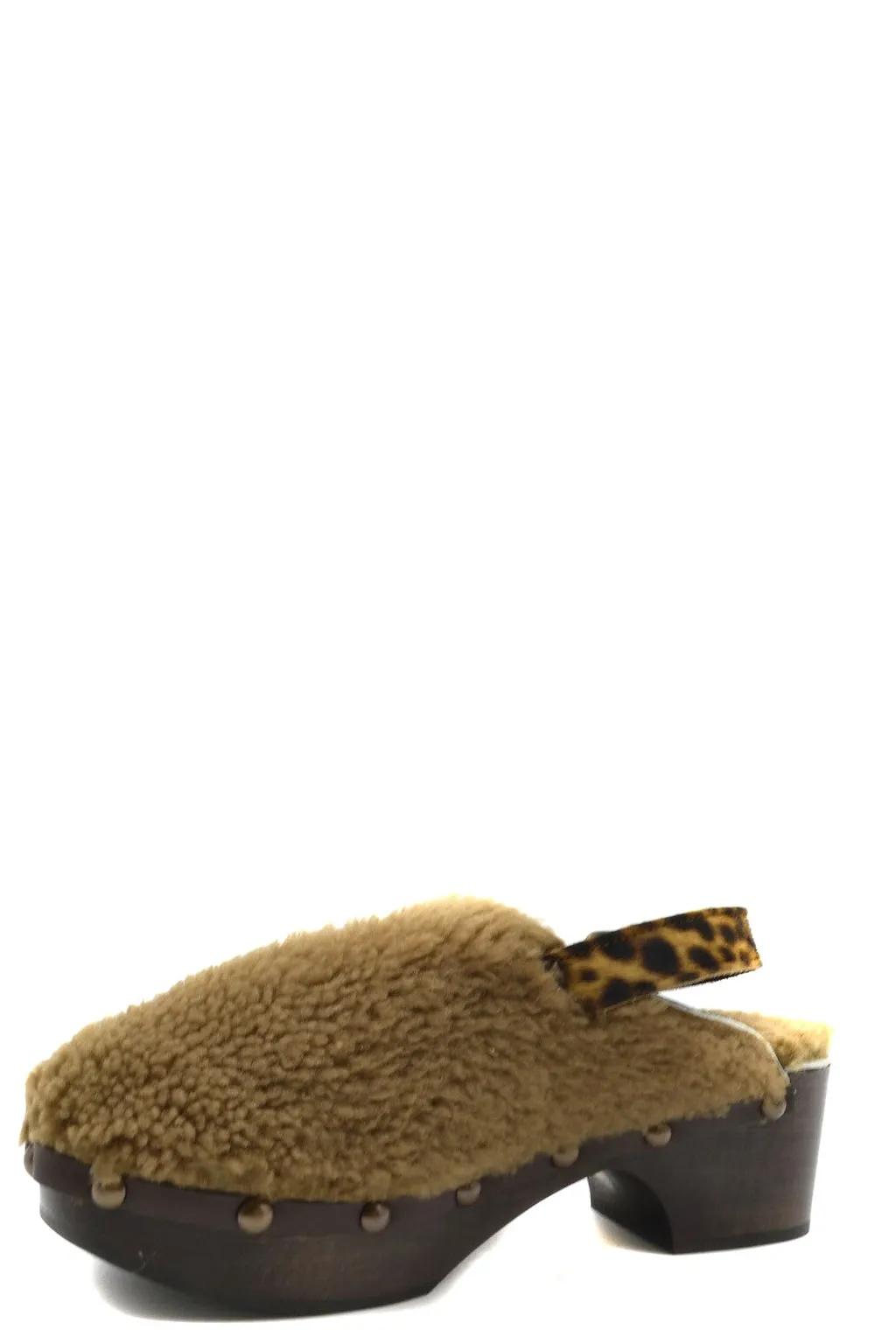 Avec Moderation Sabot Beige