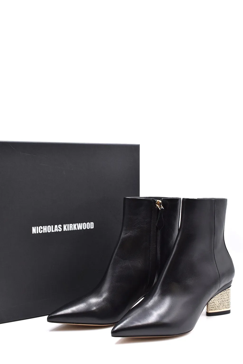 Nicholas Kirkwood Booties Black