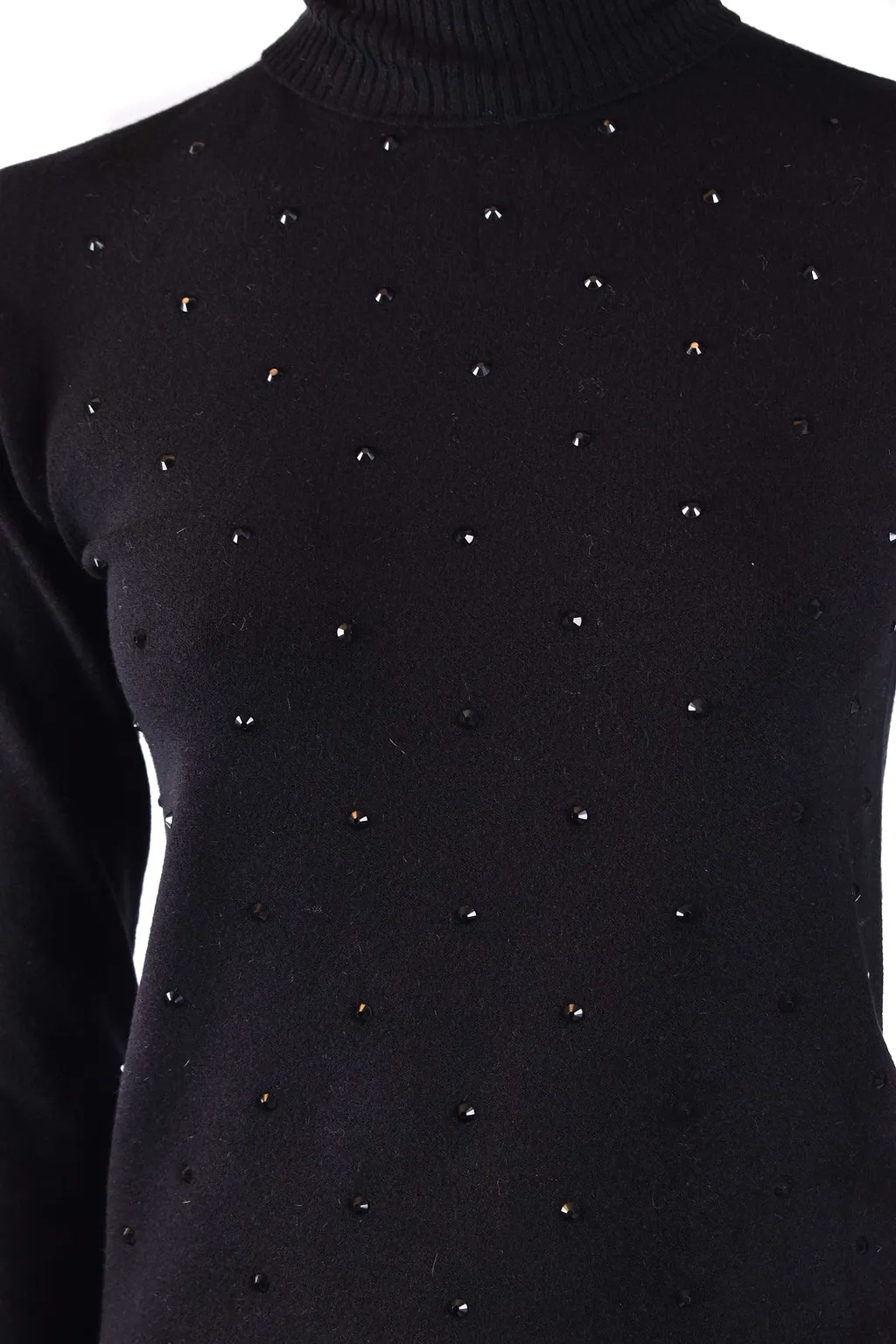 Ermanno Black Turtleneck Sweater