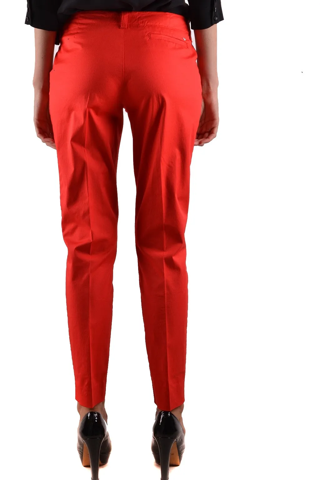 Armani Jeans Trousers Red